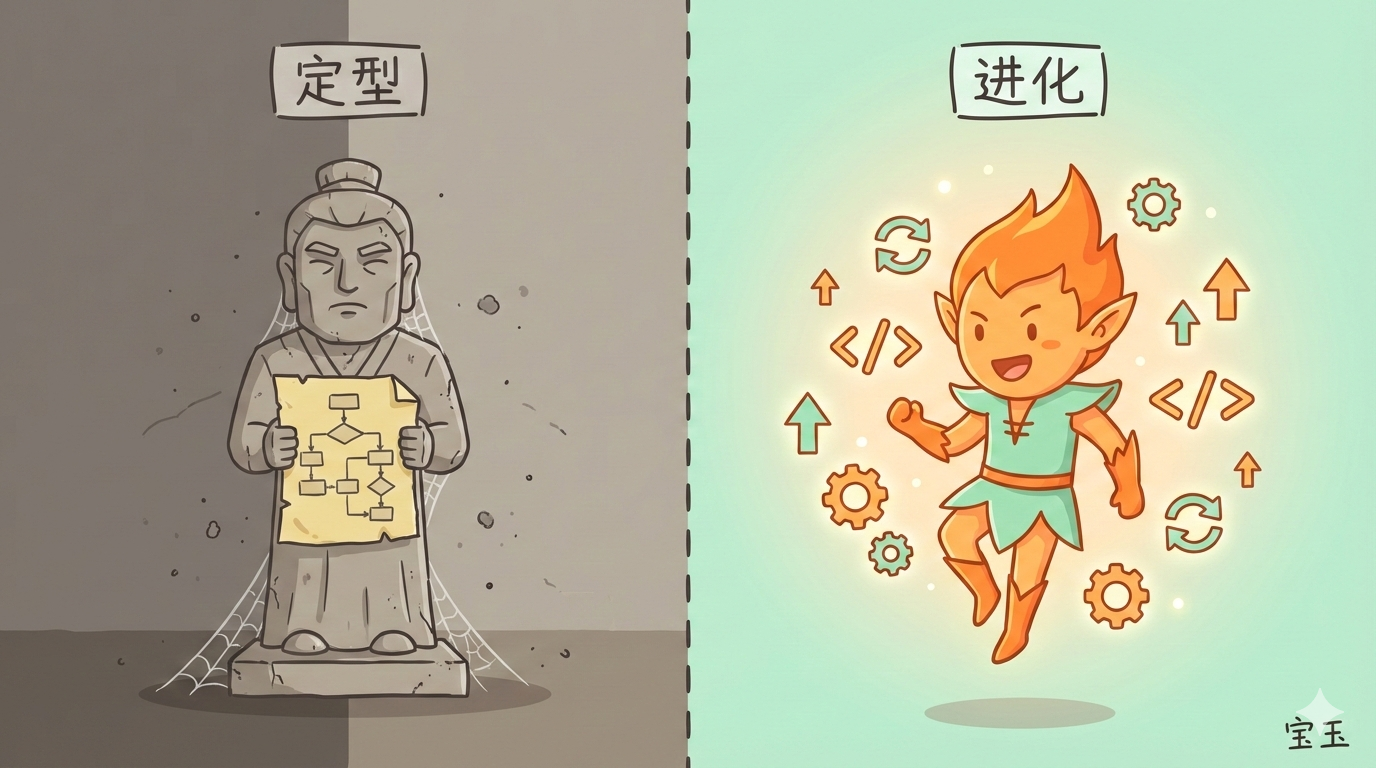 僵化 Workflow vs 活的 Skill