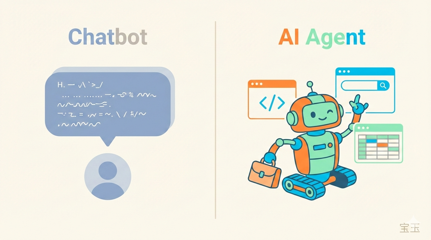 Chatbot 与 Agent 的对比