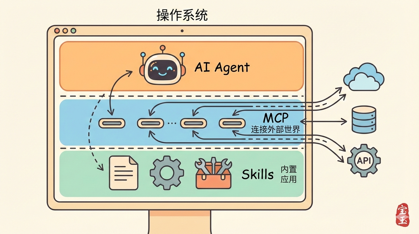 AI Agent 架构:操作系统、USB 协议与应用程序