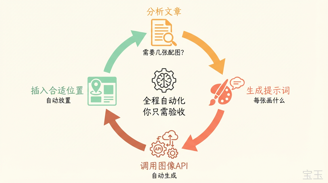 配图 Skill 自动化流程