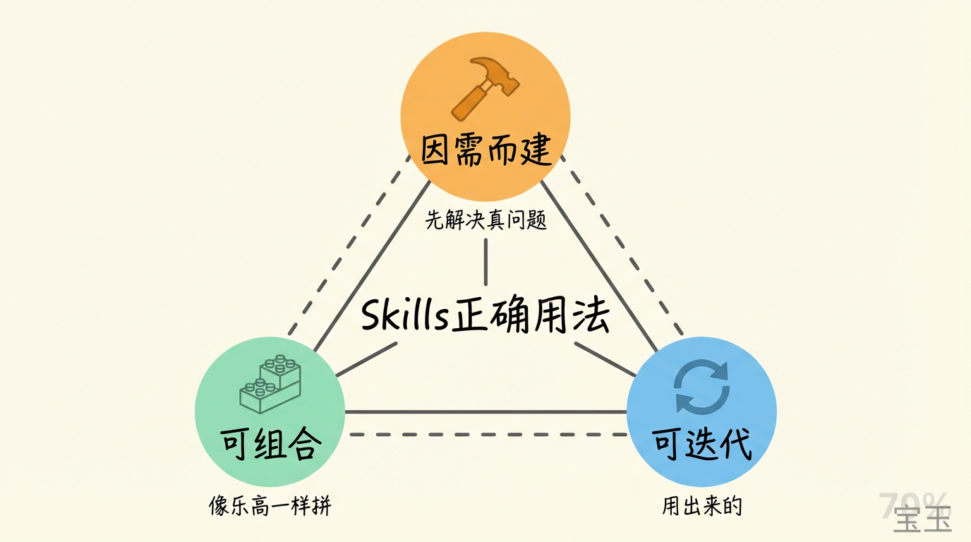 Skills 三原则框架