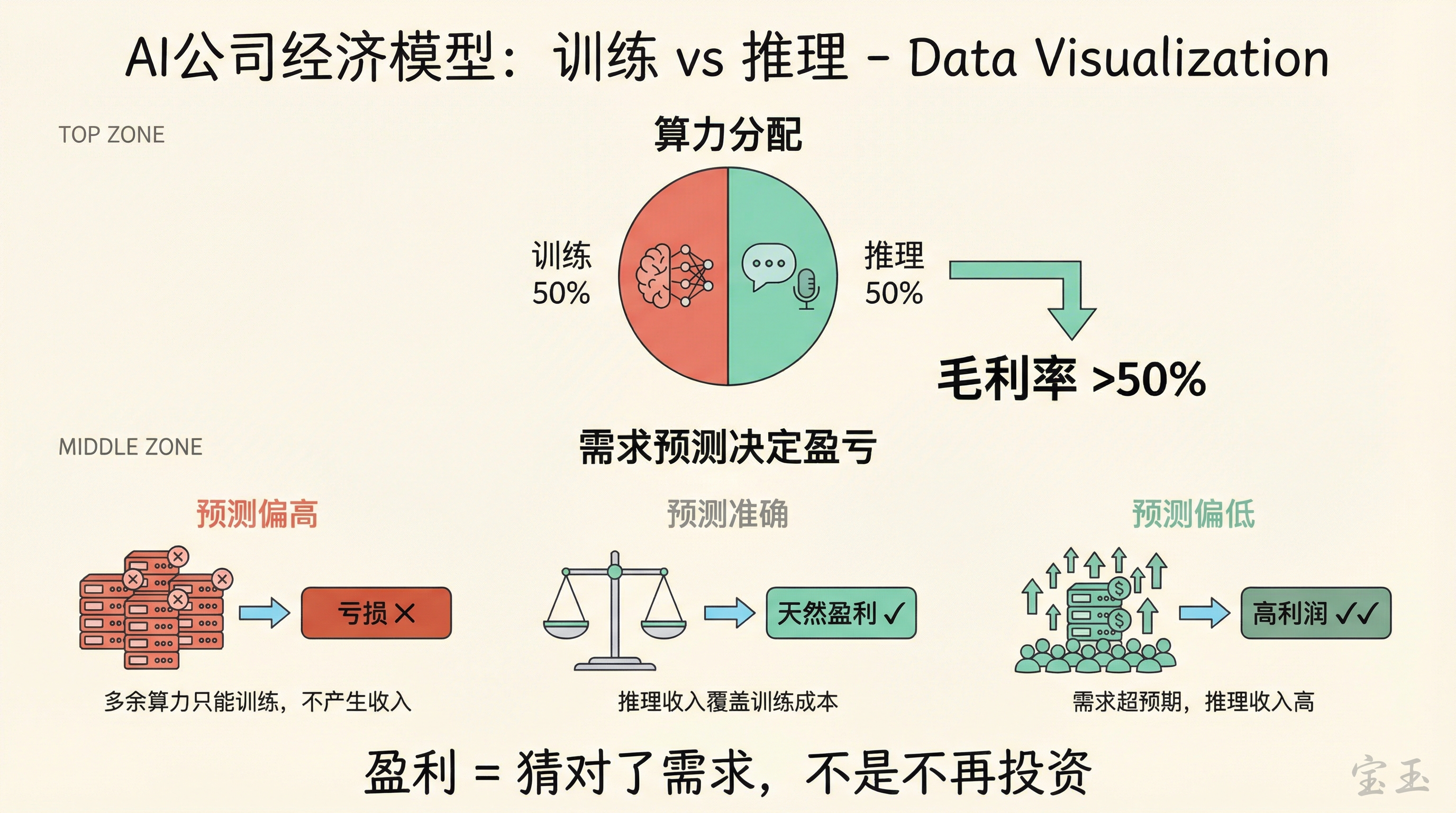 AI 公司经济模型:训练 vs 推理