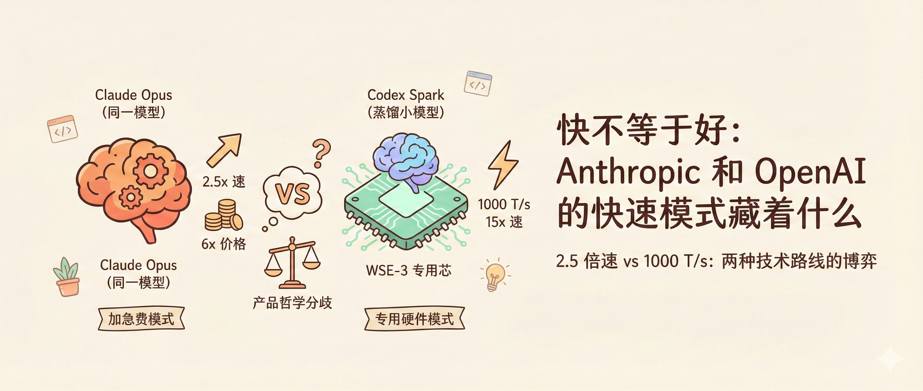 快不等于好:Anthropic 和 OpenAI 的快速模式藏着什么