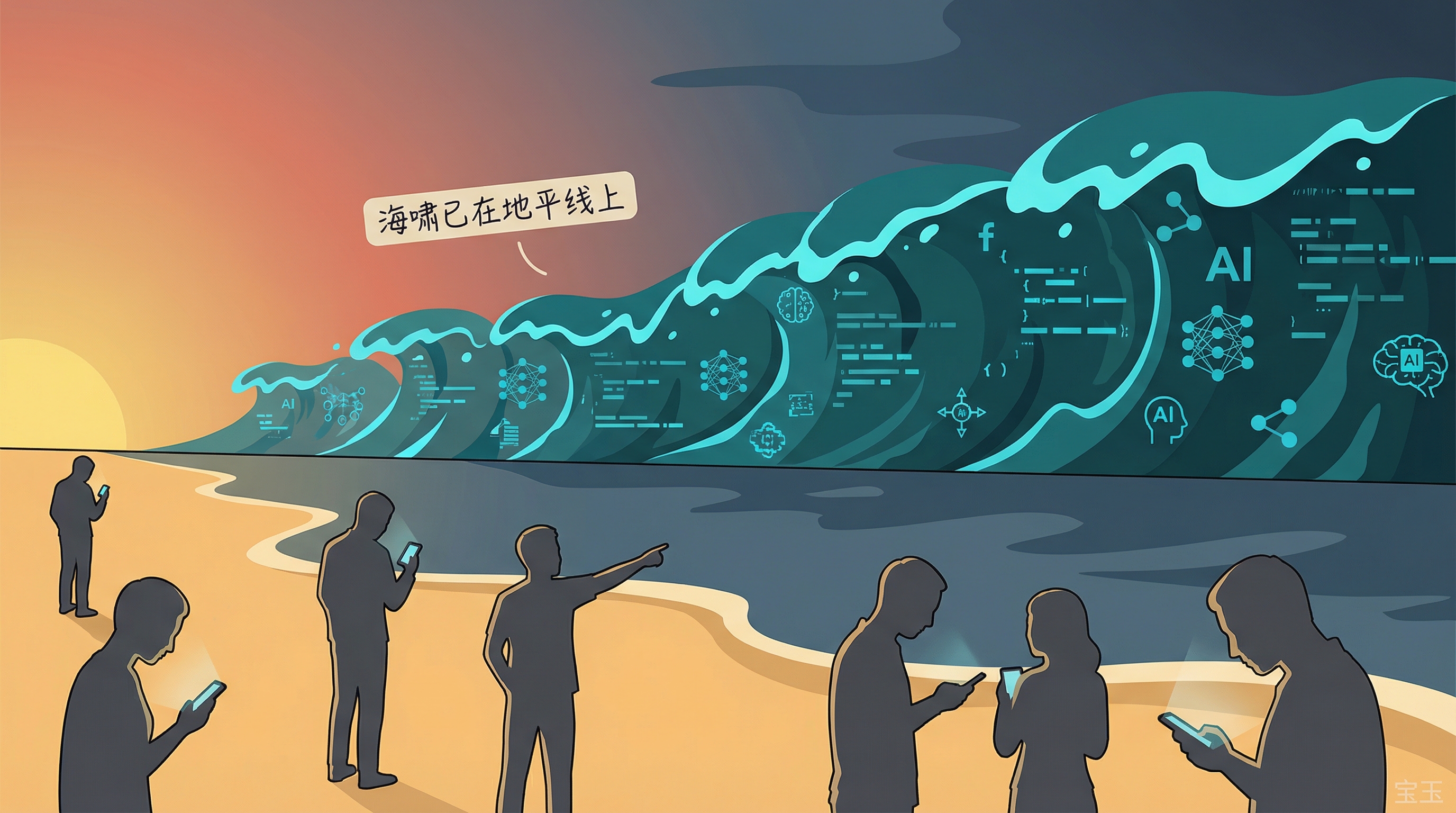 海啸已在地平线上