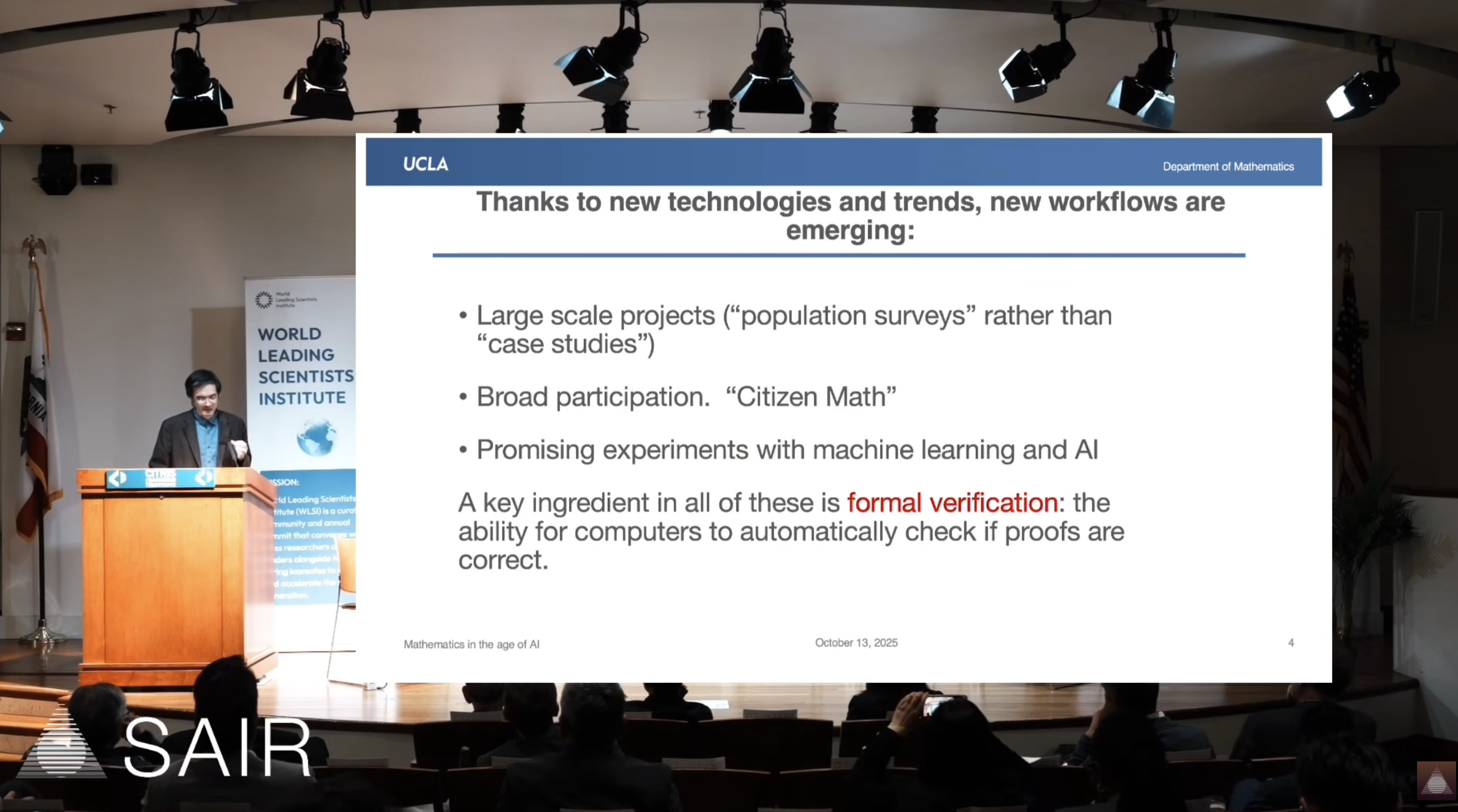 新技术正在改变数学的工作方式，形式验证是关键