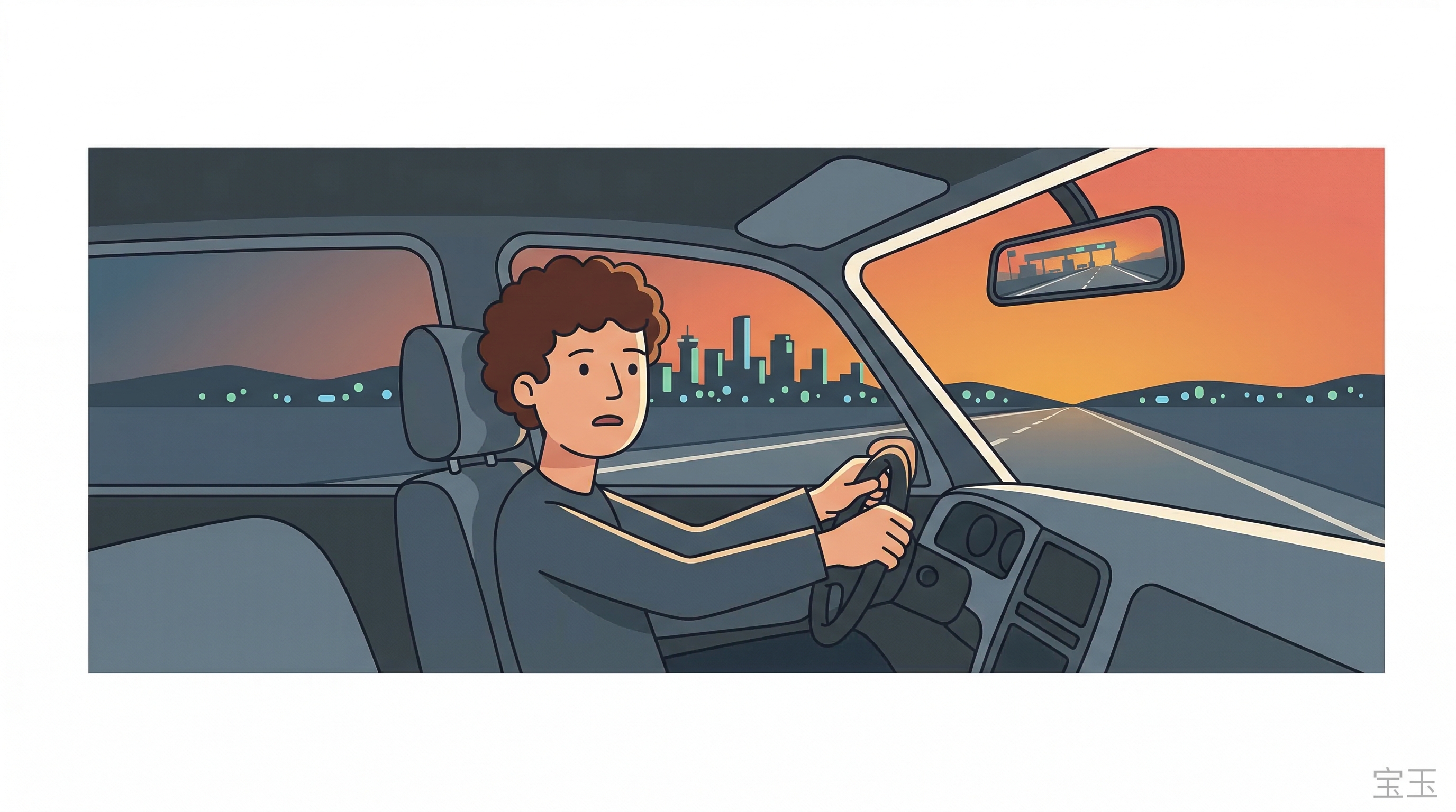 被遣返后独自开车回温哥华