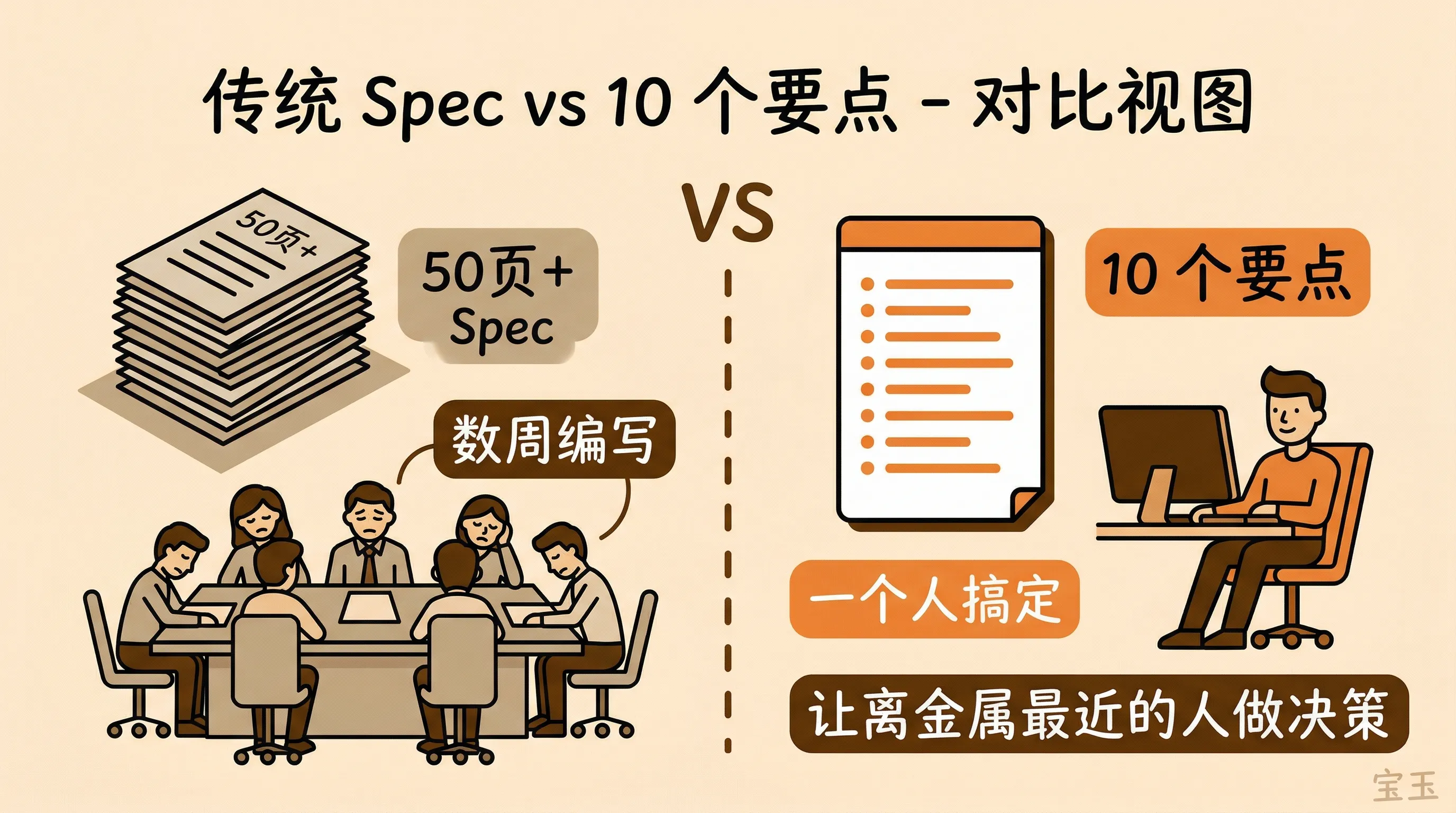 传统 Spec vs 10 个要点