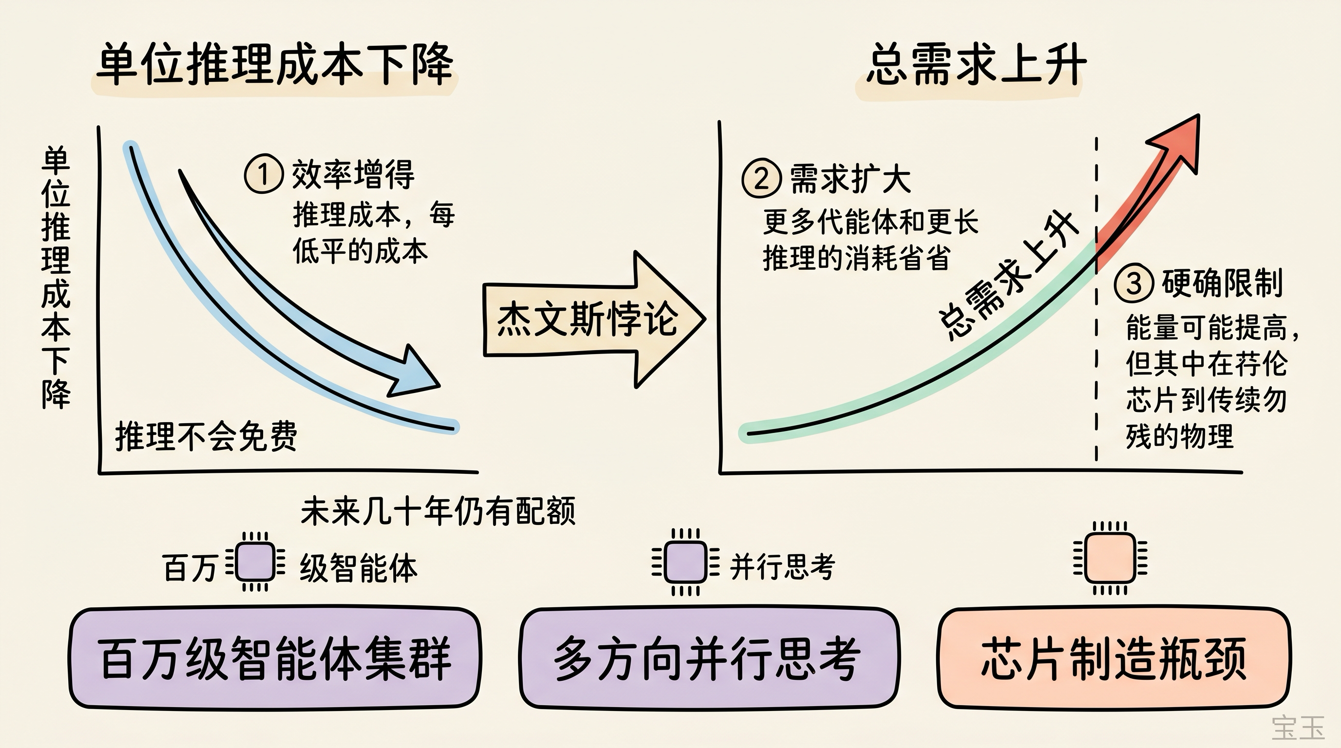 推理成本下降后需求会反弹