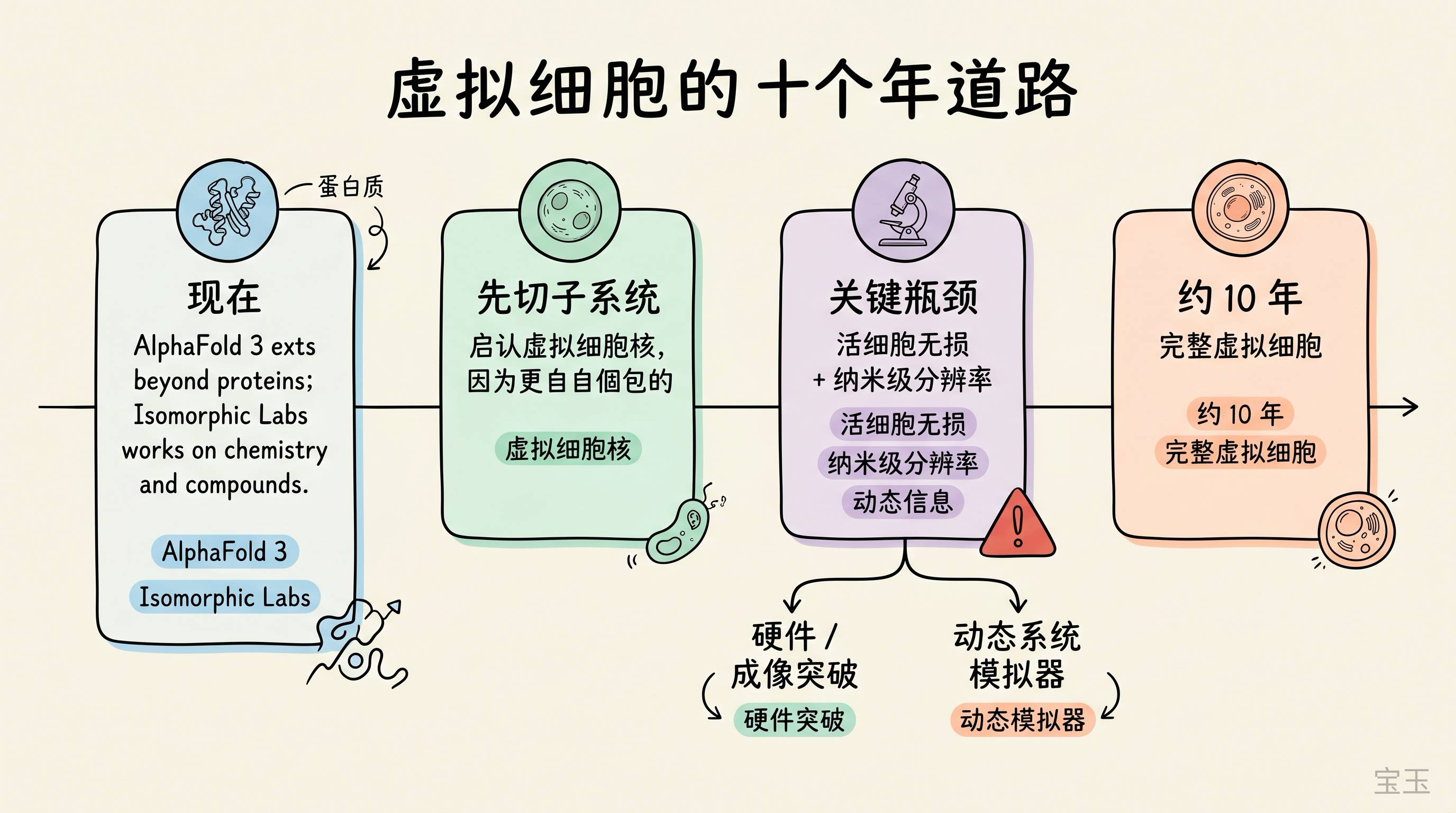 虚拟细胞的十年路线图