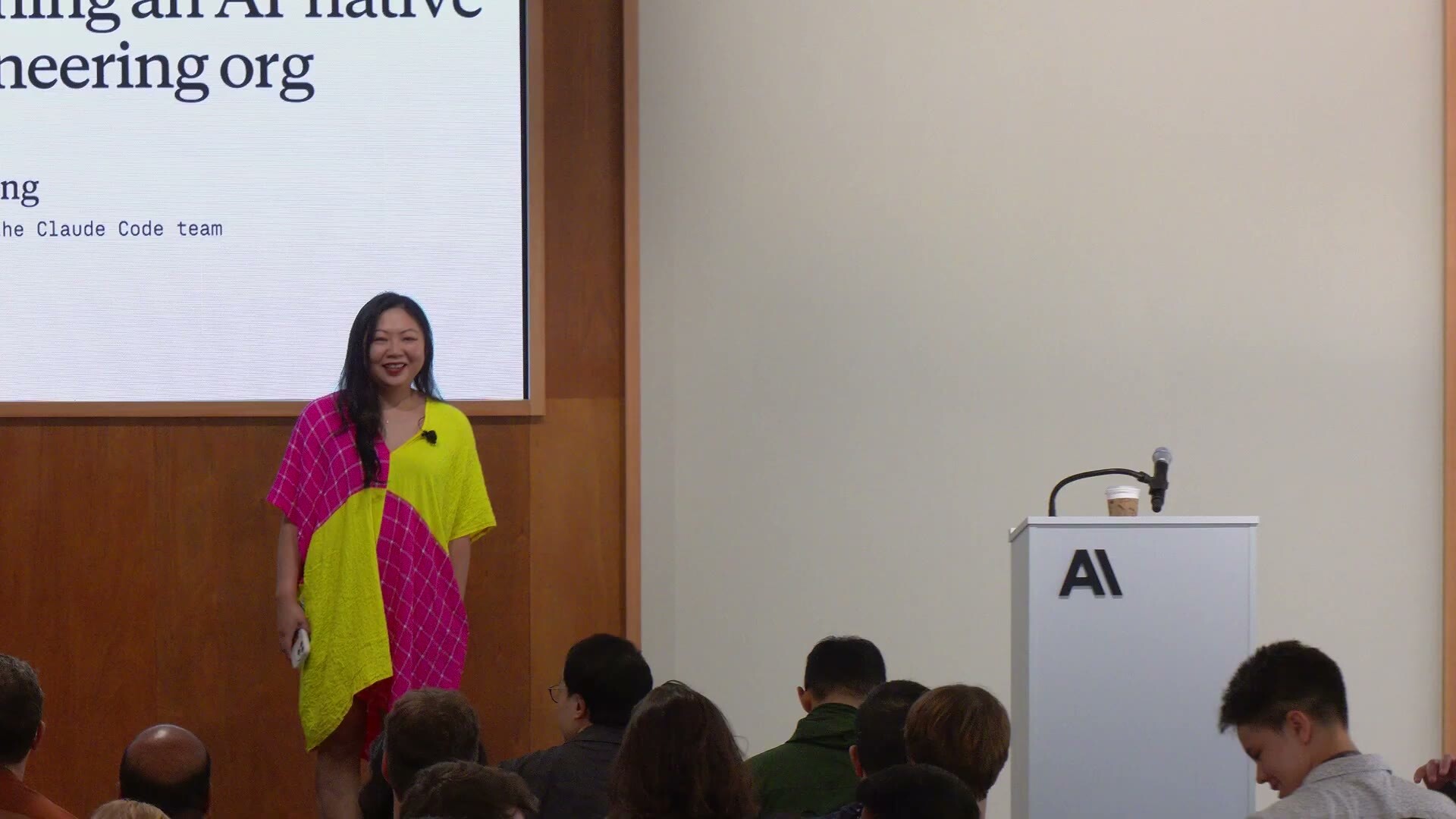 Fiona Fung 演讲标题页